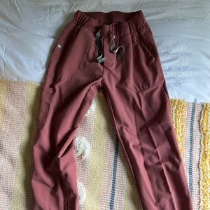 FIGS Mauve joggers XS/T
